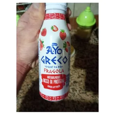 Arborea Ayo lactose-free strawberry drinking yogurt, 330 ml