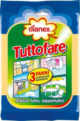 Dianex Multipurpose cloth, 3 pcs, 40x50 cm