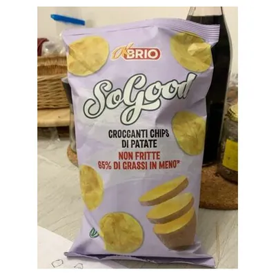 Fiorentini non-fried potato chips, 65 g