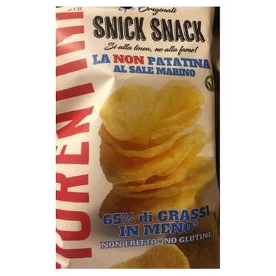 Fiorentini La non patatina sea salt crisps, 70 g