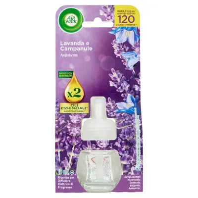 Air Wick Сменный флакон для электрического диффузора Цветущая лаванда, 19 мл