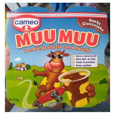 Cameo Muu Muu десерт шоколад, 4х115 г
