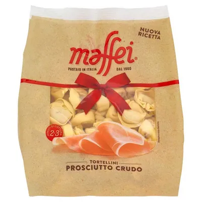 Maffei Тортеллини с сыровяленым окороком, 450 г