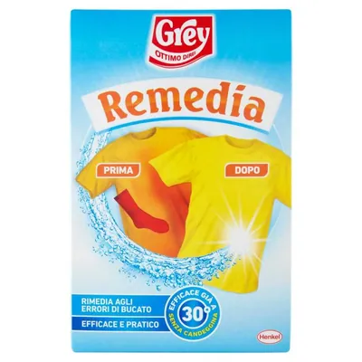 Grey Additivo per Bucato Remedia Добавка для стирки, 200 г