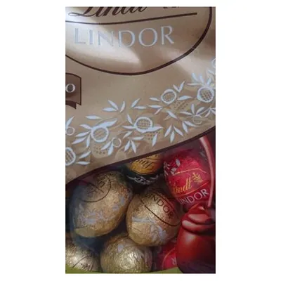 Lindor ассорти шоколадных яиц, 180 г