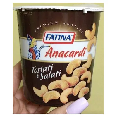 Fatina кешью соленый жареный, 200 г