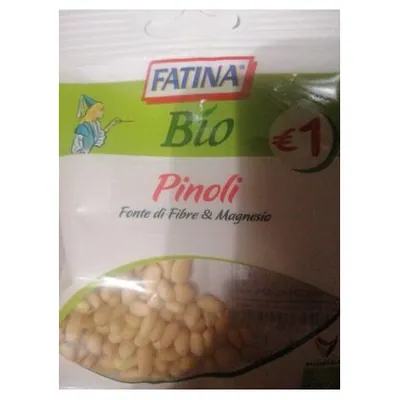 Fatina органические кедровые орехи Bio, 15 г