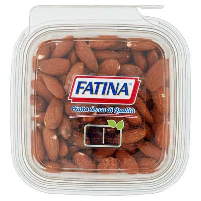 Fatina Shelled almonds in tray, 250 g