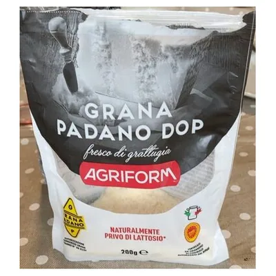 GranTerre Grana Padano сыр тертый, 200 г