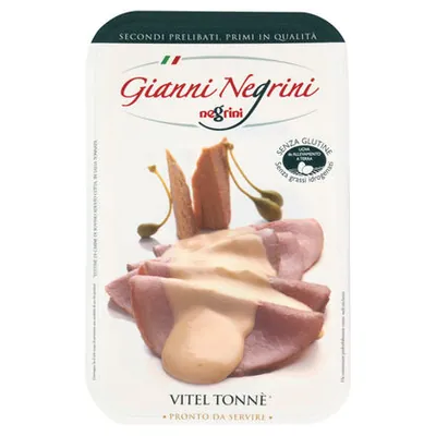 Gianni Negrini вителло тоннато из говядины, 170 г