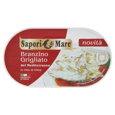 Sapori di Mare Сибас на гриле в оливковом масле, 145 г