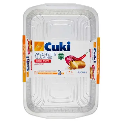Cuki Алюминиевый контейнер, 6 порций