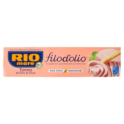 Rio Mare filod'olio tuna in olive oil, 4 × 65 g