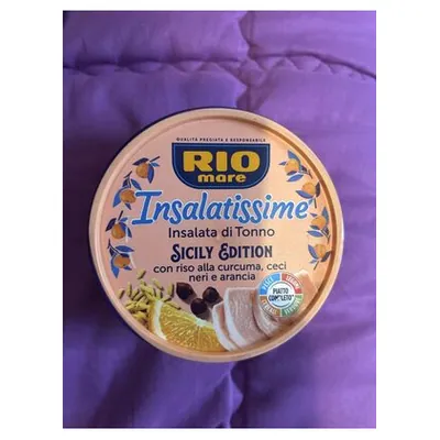 Rio Mare салат Сицилия с тунцом, 200 г