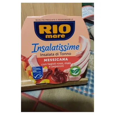 Rio Mare салат Insalatissime по-мексикански с тунцом, 160 г