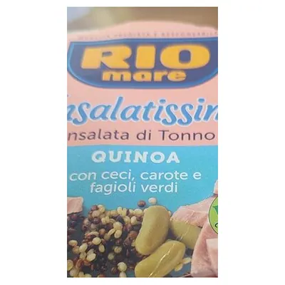 Rio Mare салат Insalatissime с тунцом и киноа, 160 г