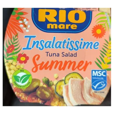 Rio Mare салат с тунцом Insalatissime Summer, 160 г