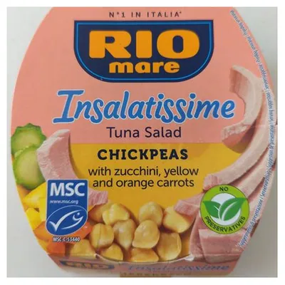Rio Mare салат Insalatissime с нутом и тунцом, 160 г