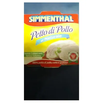 Simmenthal natural chicken breast, 133 g