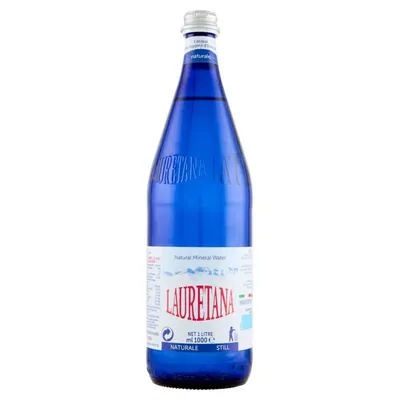 Lauretana Acqua Naturale Vetro негазированная питьевая вода стекло, 1 л