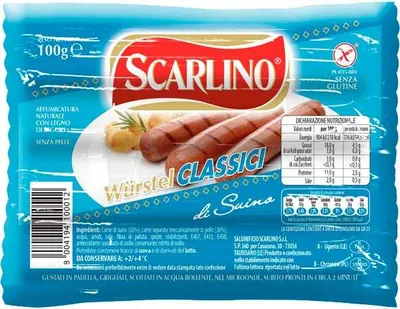 Scarlino Сосиски Boys, 100 г