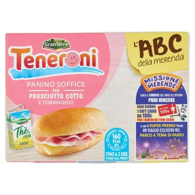 Casa Modena Panino with Cured Ham and Tea, 180 g