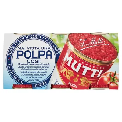 Mutti Томатная мякоть, 400 г, 3 шт.