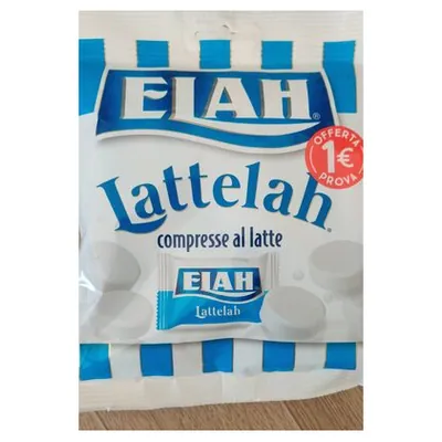 Elah Lattelah milk candy, 100 g