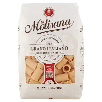 La Molisana Макароны Mezzi Rigatoni n. 32, 500 г