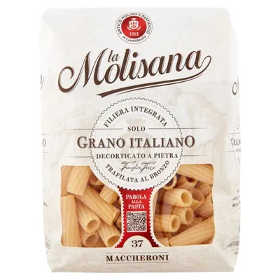 La Molisana Макароны Maccheroni n. 37, 500 г