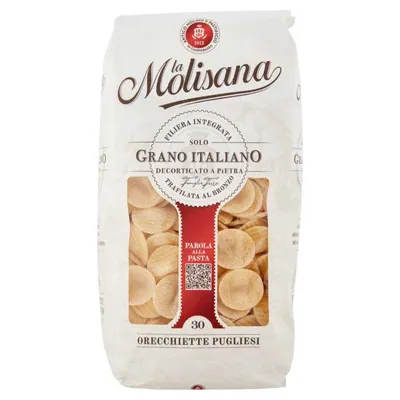 La Molisana Макароны Orecchiette Pugliesi n. 30, 500 г