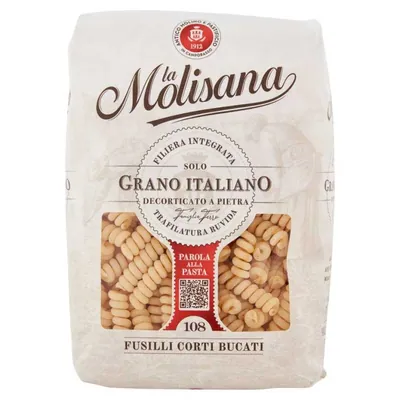 La Molisana Макароны Fusilli Corti Bucati n. 108, 500 г