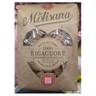 La Molisana цельнозерновые макароны ригакуоре, 500 г