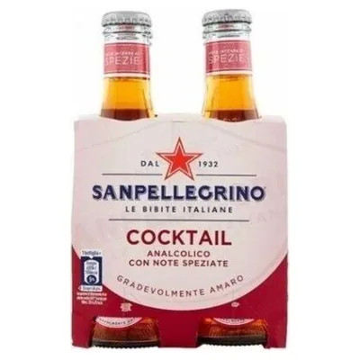 San Pellegrino Cocktail non-alcoholic aperitif, 4x200 ml