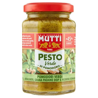 Mutti песто зеленое, 180 г