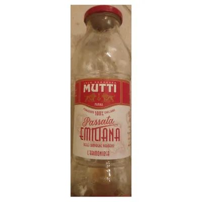 Mutti томатное пюре эмилианское Passata Emiliana L'Armoniosa, 400 г