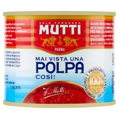 Mutti Томатная мякоть, 210 г, 2 шт.