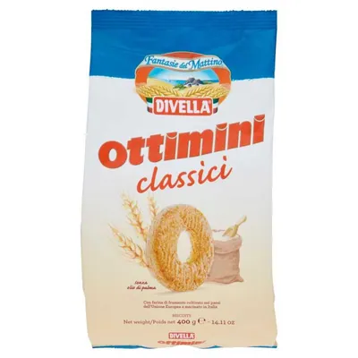 Divella классическое печенье Ottimini, 400 г