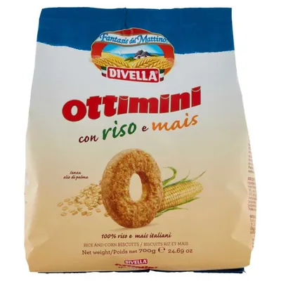 Divella печенье Ottimini Classici, 700 г