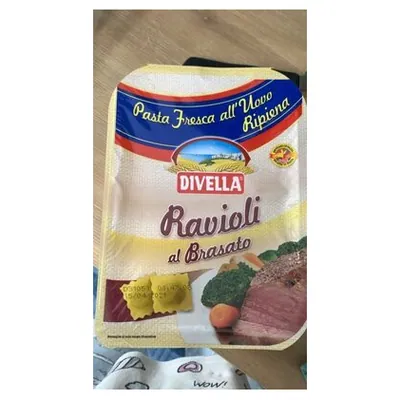 Divella Raviolini fresh pasta with meat, 250 g