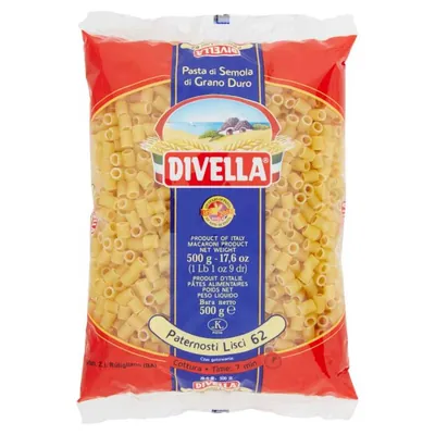 Divella Paternosti Lisci n.62, 500 g