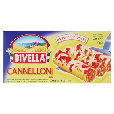 Divella Cannelloni n.84, 250 g