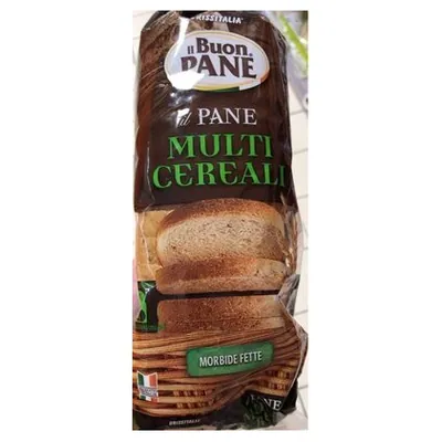 Il Buon Pane multi-cereal sliced bread Pan Bauletto 8 Cereali, 400 g