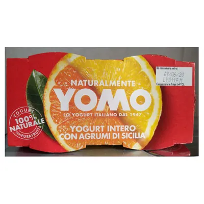 Yomo citrus fruits yogurt, 2x125 g