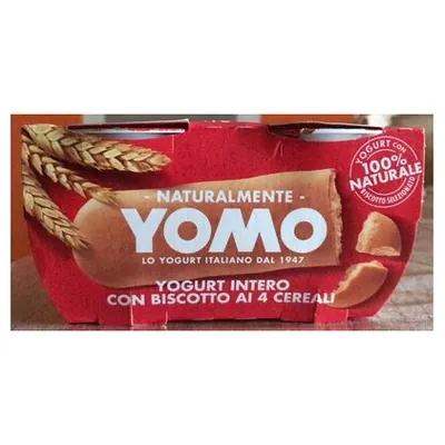 Yomo biscuit yogurt, 2x125 g