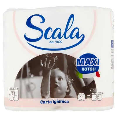 Scala Туалетная бумага Maxi, 4 шт.