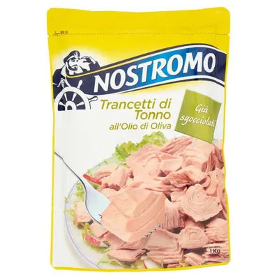 Nostromo tuna chunks in olive oil, 1 kg