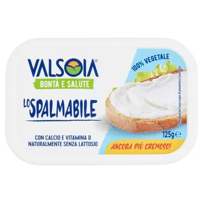 Valsoia Bontà e Salute Крем сырный растительный, 125 г