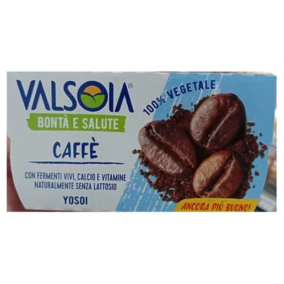 Valsoia Yosoi coffee soy yogurt, 2 pcs, 125 g