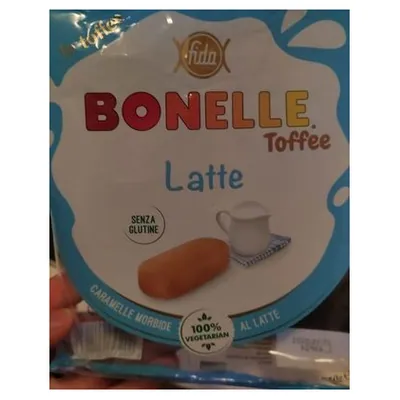 Bonelle Toffe Latte мягкие карамельные конфеты со вкусом молока, 150 г